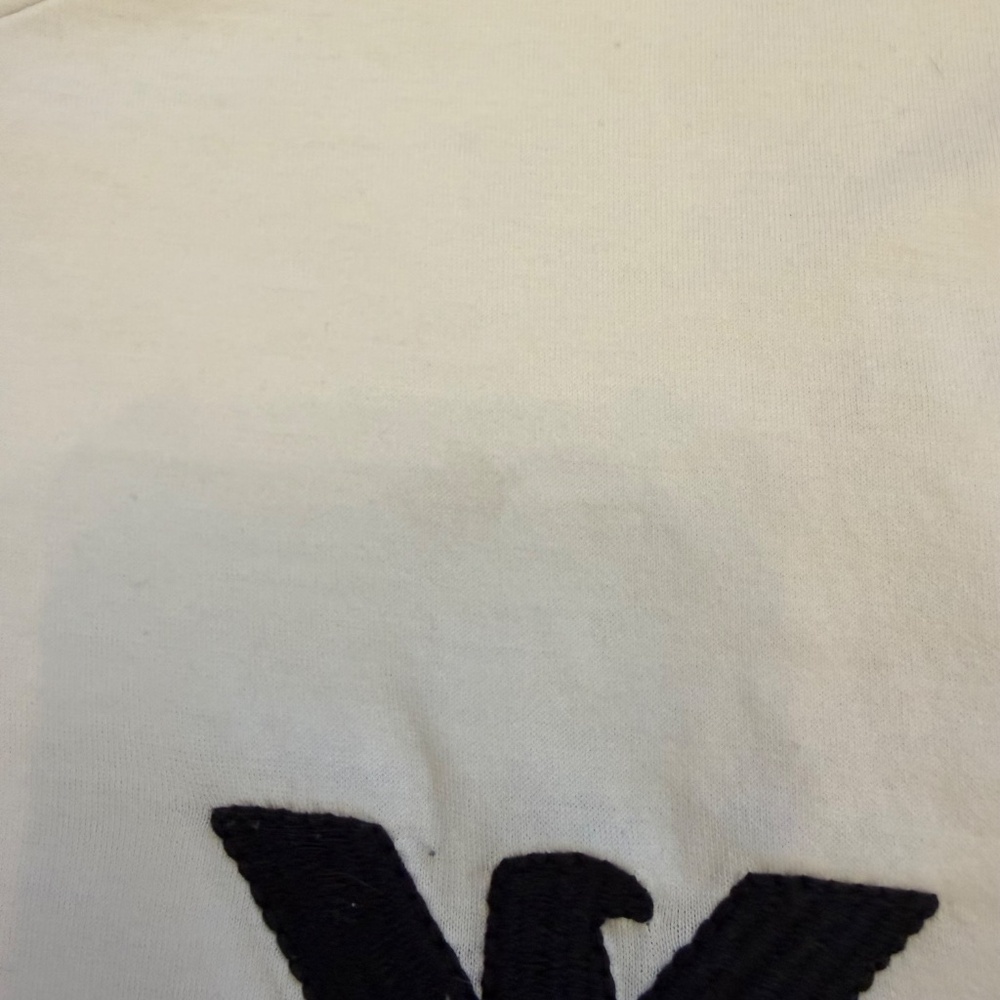 Emporio Armani T-Shirt Mens Size XL White Eagle Logo Designer Tee Preppy - Picture 6 of 13